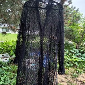 Free People size Large lace tunic top